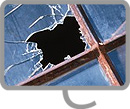 broken window